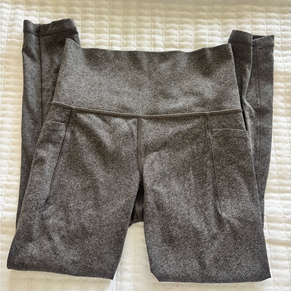 Athleta High-Waist Gray Active Leggings